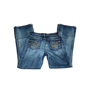 Seven7 Denim Jeans Flare Leg Jeans Size 8